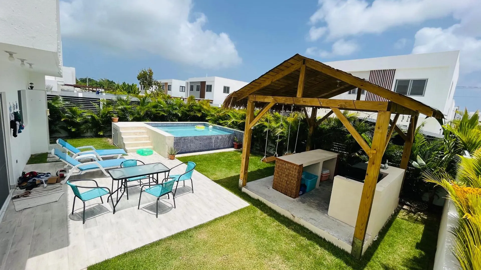 Villa Familiar Pc-Private Pool, Bbq, 15 Mnts From Airport Punta Cana 0*,